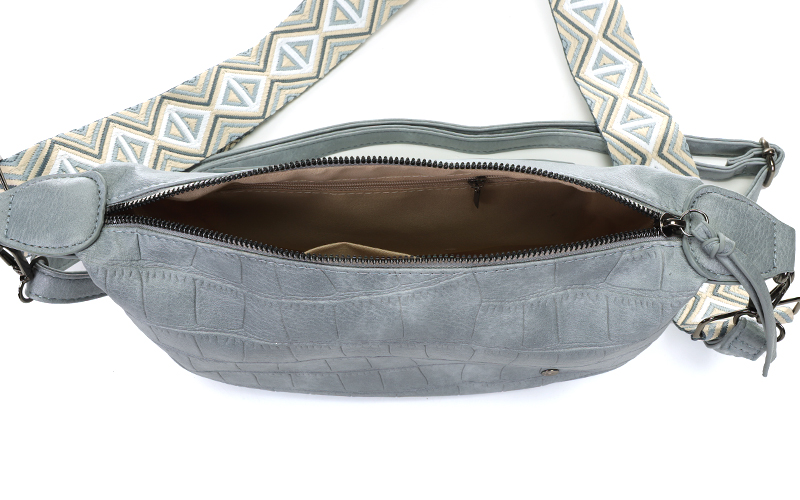 Sac Bandouliere Bleu Manchester – afbeelding 4