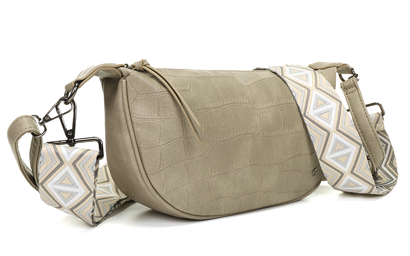 Sac Crossbody Vert Manchester en situation