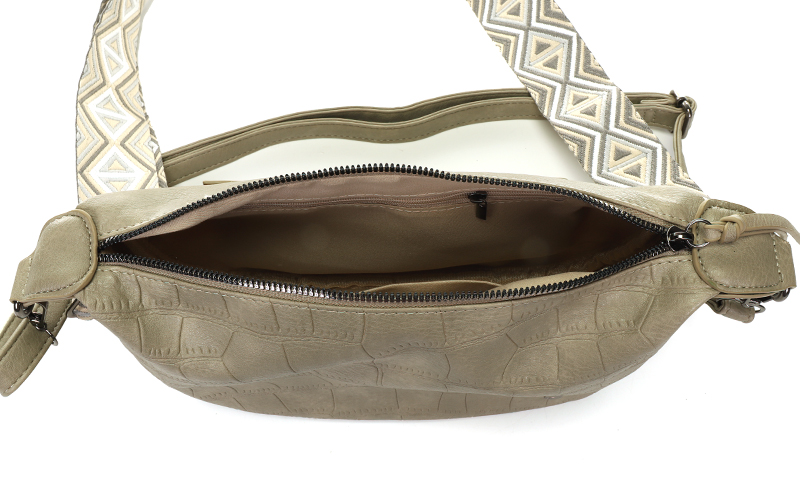 Sac Crossbody Vert Manchester – afbeelding 4