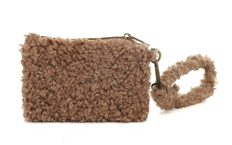 Taupe Teddy Portemonneetje Fien – afbeelding 3