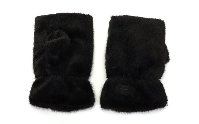 Moufles Sans Doigts Teddy Lasa Noires