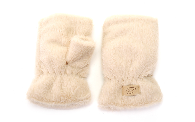 Moufles Sans Doigts Teddy Lasa Natural
