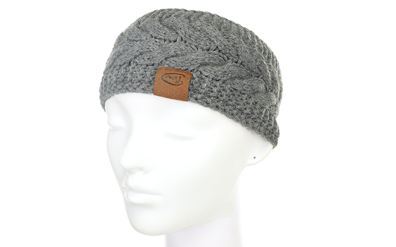Grey Salado Haarband in gebruik