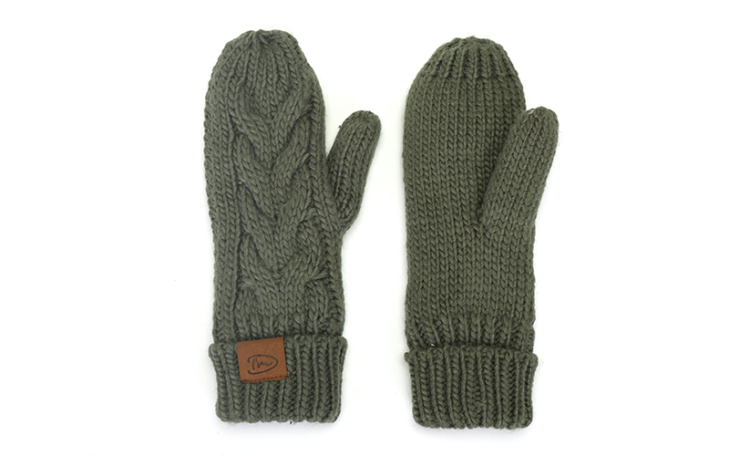Moufles Jungfrau Dark Green