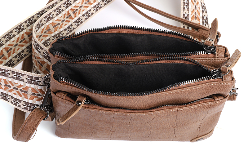 Camel Crossbody En Schoudertasje Brussel – afbeelding 4