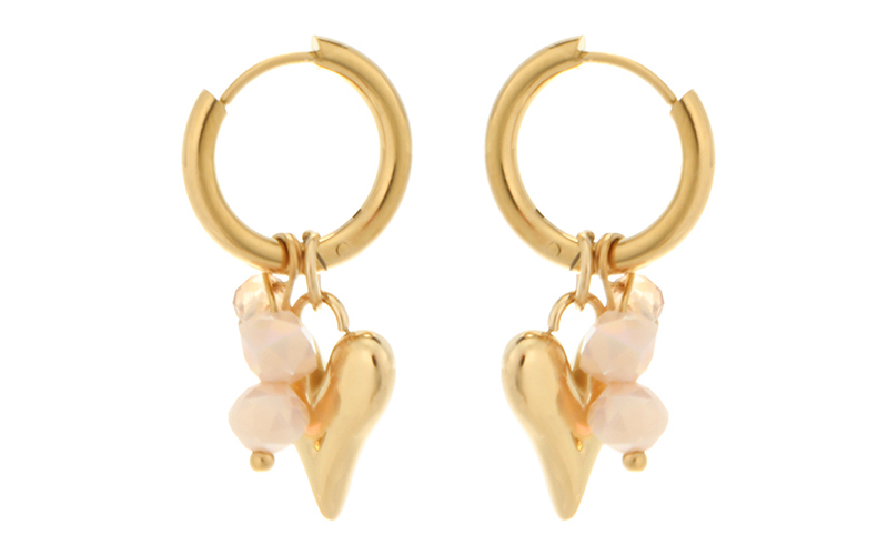 Boucles d'Oreilles Dorées Guusje