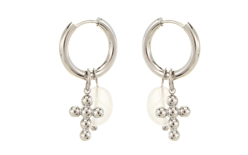 Boucles d'Oreilles Silver Victory