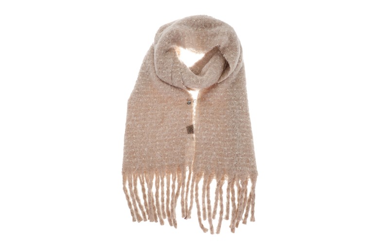 Light Taupe Breuil Sjaal – afbeelding 2