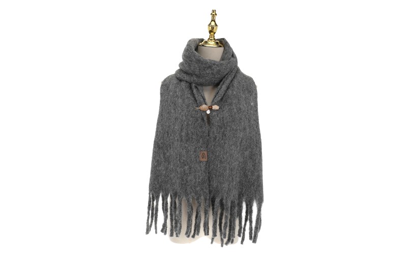 Dark Grey Rogers Sjaal