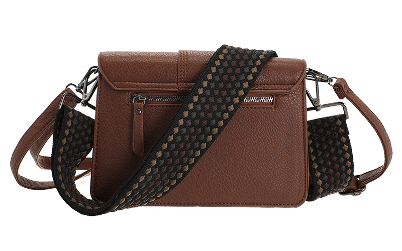 Dark Camel Rione Schoudertasje – afbeelding 3