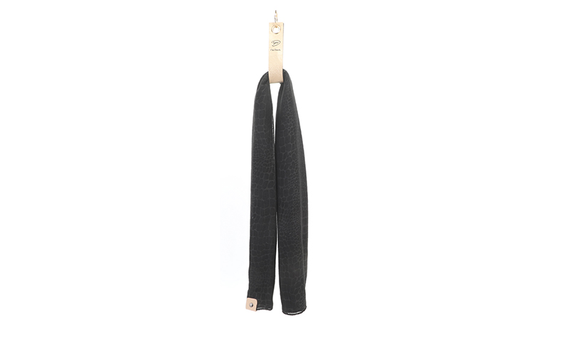 Vierkante Black Sjaal Santiago – afbeelding 3