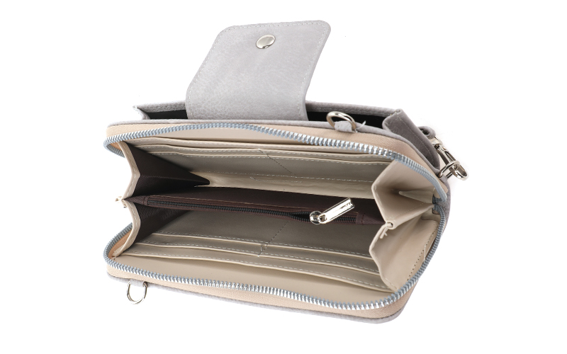 Grey Portemonnee / Telefoontasje Kos – afbeelding 4