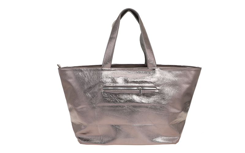 Metallic Schoudertas / Shopper Seychellen – afbeelding 3