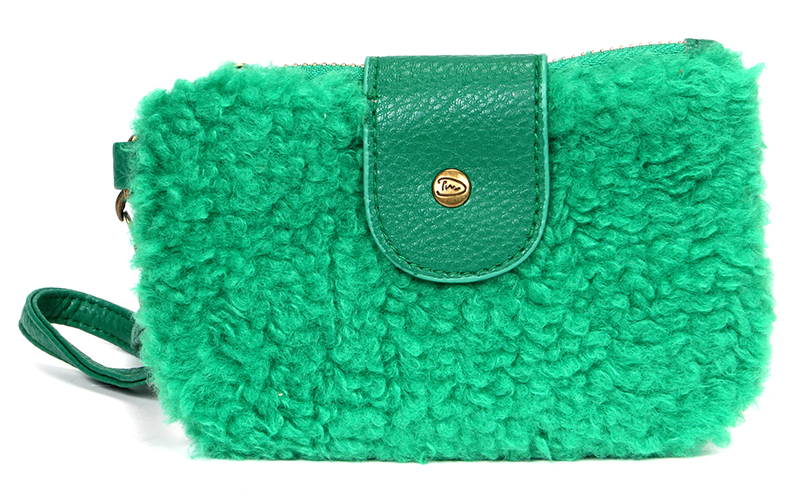Green Teddy Portemonneetje Lina