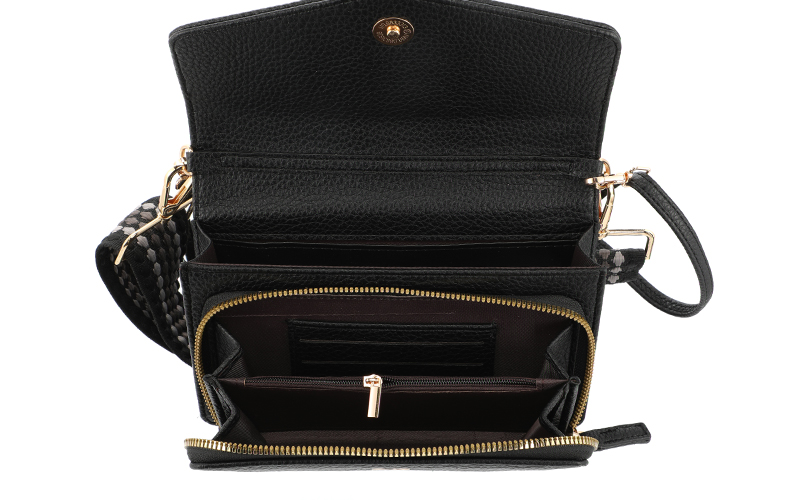 Black Osaka Portemonnee / Telefoontasje – afbeelding 4