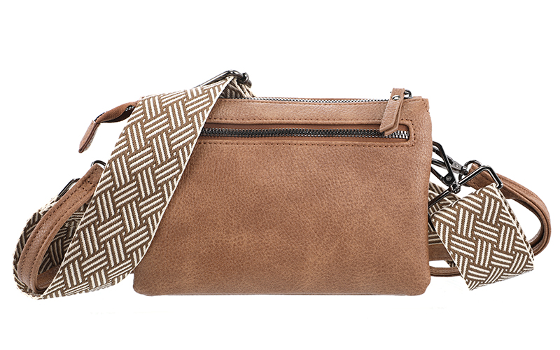 Camel Crossbody En Schoudertasje Naarden – afbeelding 4