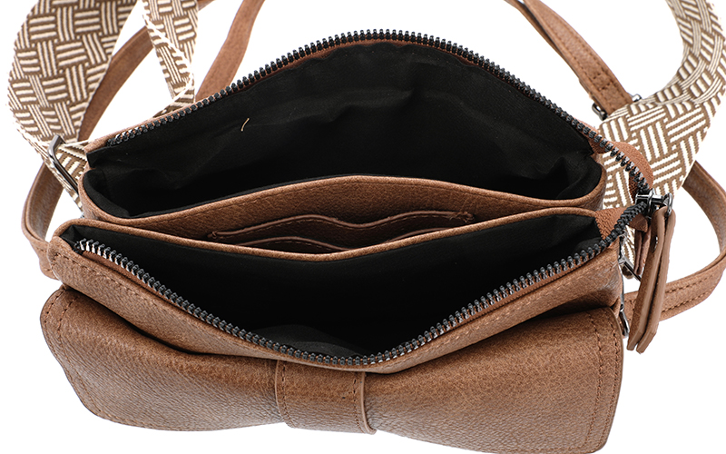 Camel Crossbody En Schoudertasje Naarden – afbeelding 5