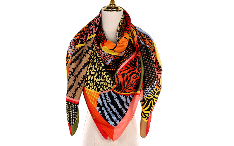 Colorful Sjaal Linan – afbeelding 4
