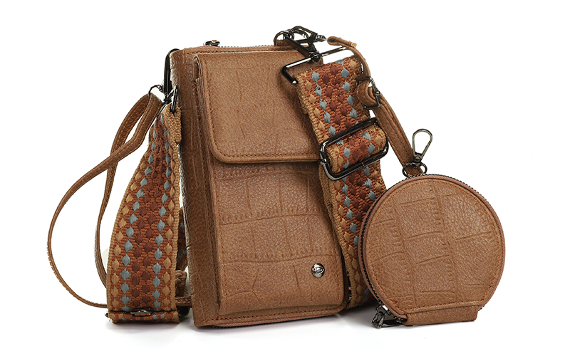 Camel Portemonnee / Telefoontasje Malaga – afbeelding 2