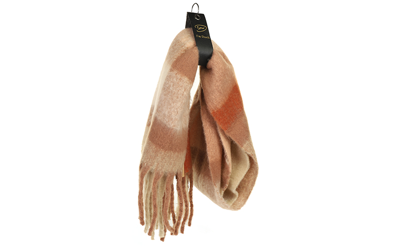 Khaki Mont Blanc Sjaal – afbeelding 3