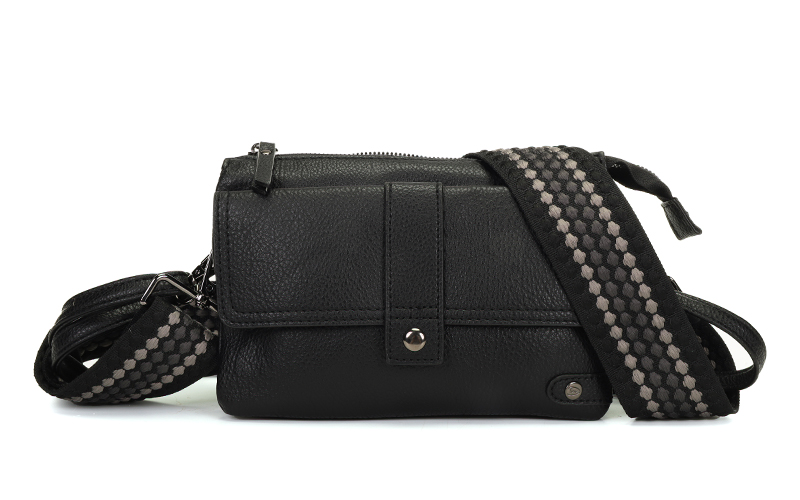 Zwart Crossbody En Schoudertasje Naarden