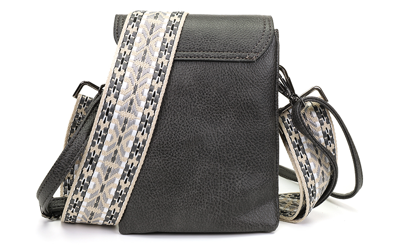 Dark Grey Telefoon- En Schoudertasje Kansas – afbeelding 8