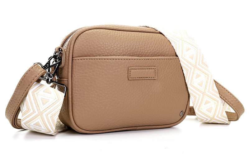 L Taupe Schoudertas Padola 2.0 – afbeelding 2