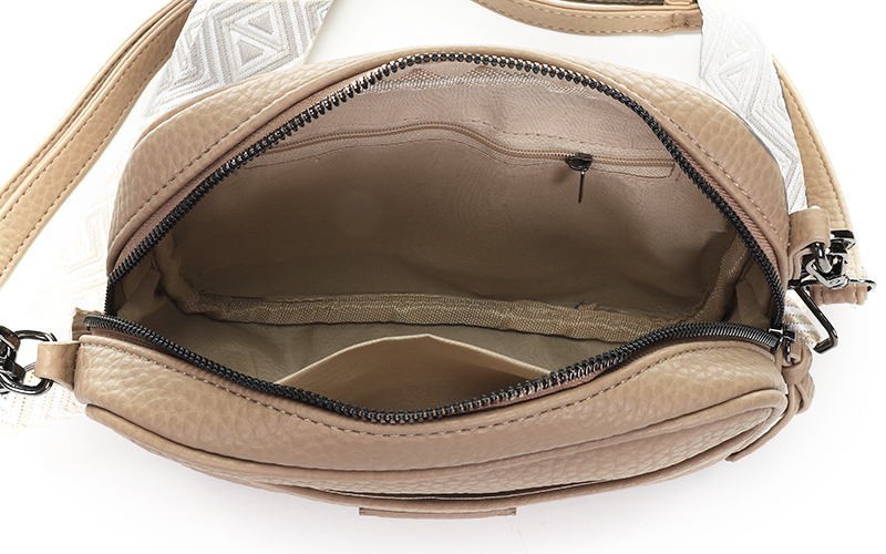 L Taupe Schoudertas Padola 2.0 – afbeelding 5