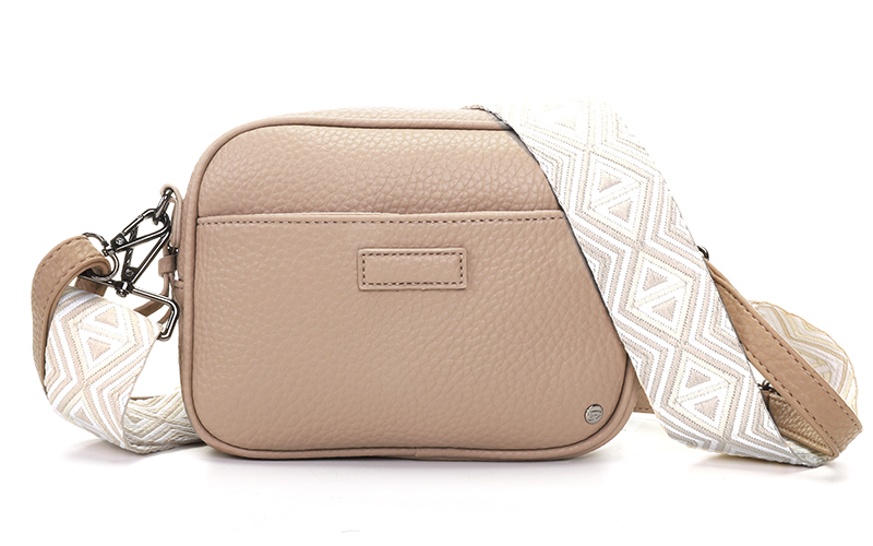 L Taupe Schoudertas Padola 2.0 – afbeelding 8