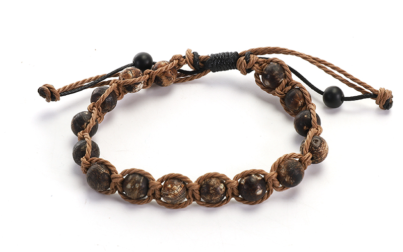 Camel Herenarmband Sam