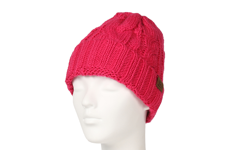 Roze Alberta Muts in gebruik