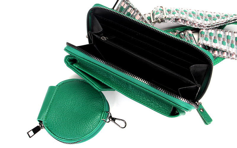 Groen Portemonnee / Telefoontasje Deventer – afbeelding 4