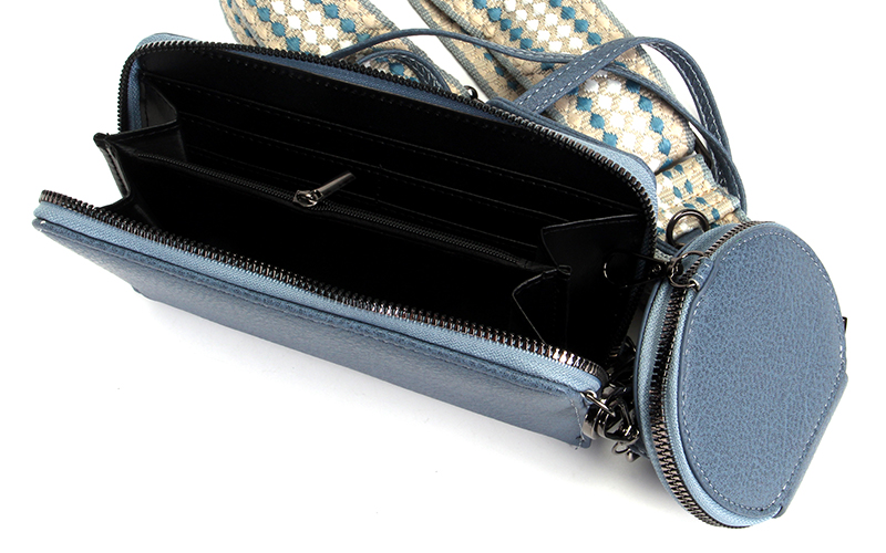 Blauw Portemonnee / Telefoontasje Deventer – afbeelding 4