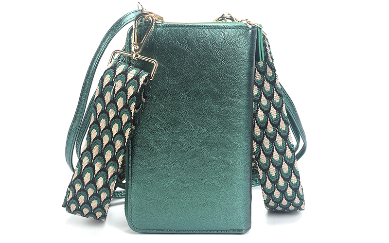 Green New Zafra Portemonnee / Telefoontasje – afbeelding 3
