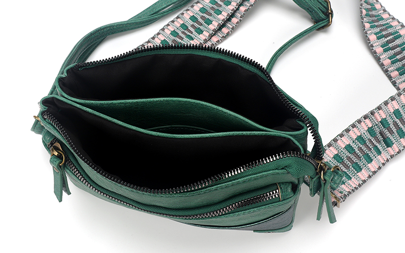 Groen Schoudertasje Crossbody Napoli New – afbeelding 4