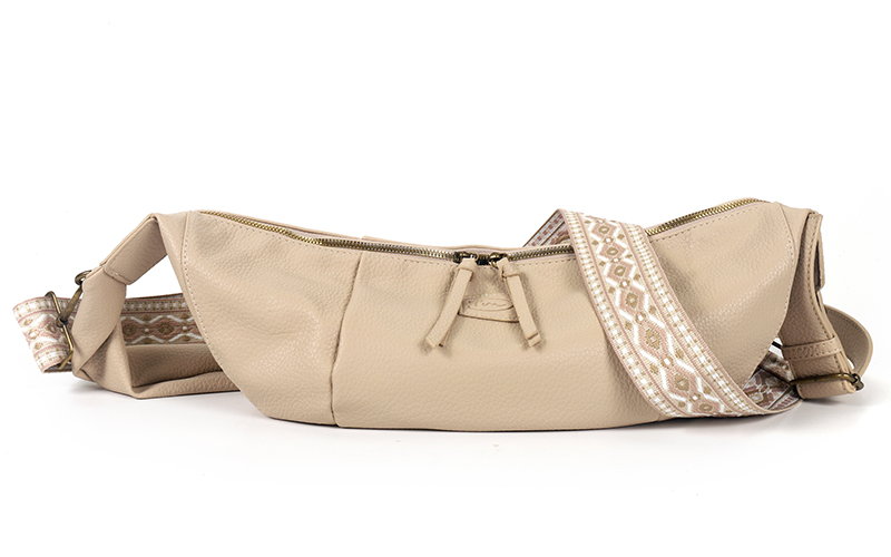 Sac Épaule / Crossbody Naturel Lucca