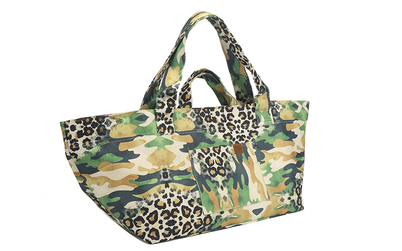 Panter Army Beach Shopper / Weekendtas Vlissingen – afbeelding 2