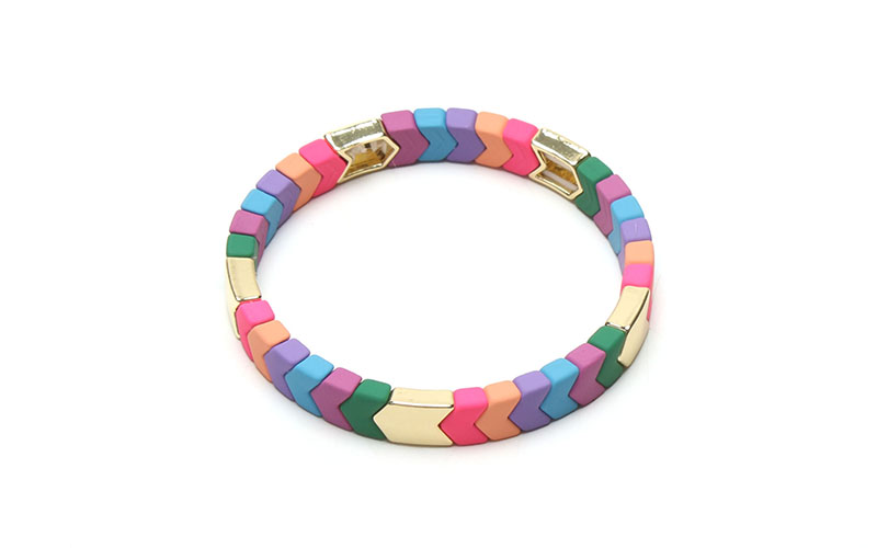 Colorful Enamel Damesarmband La Roda