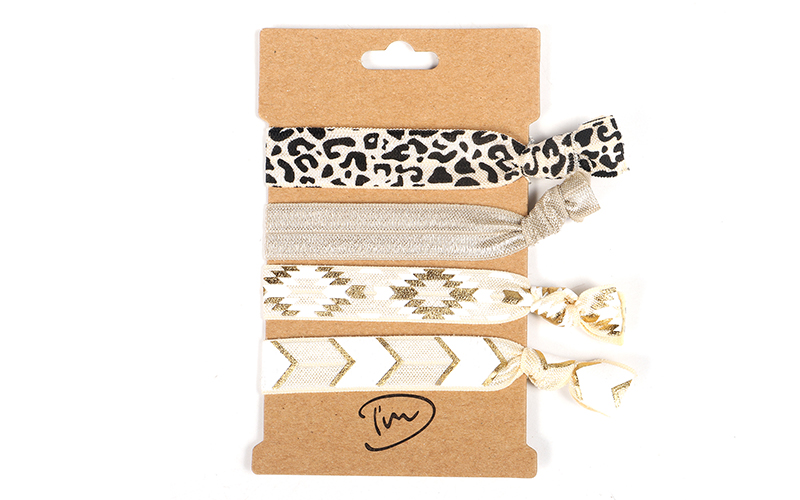 Naturel Boho Haarelastiekjes