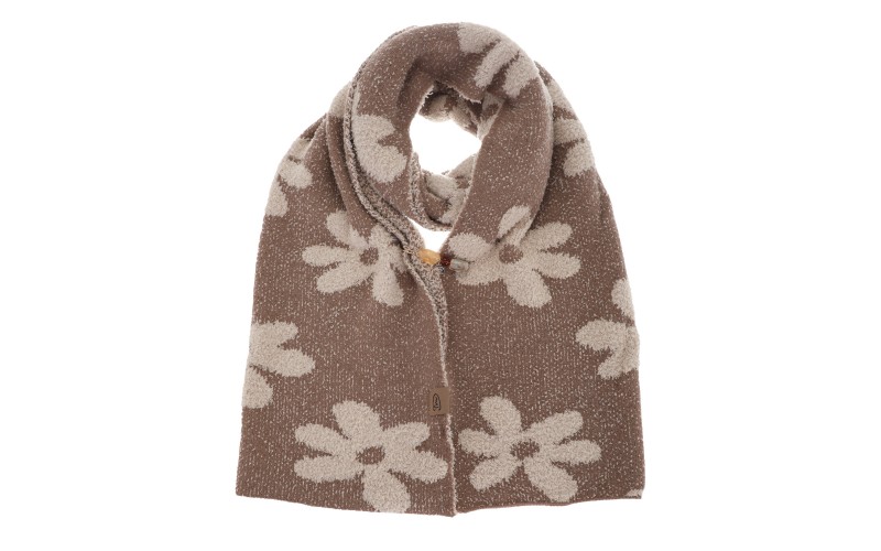 Khaki Cortina Sjaal in gebruik