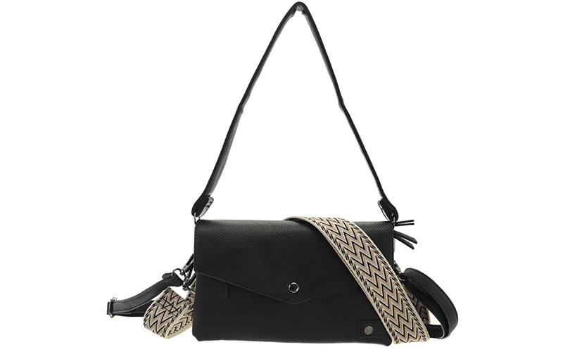 Black Crossbody / Schoudertasje Rochdale