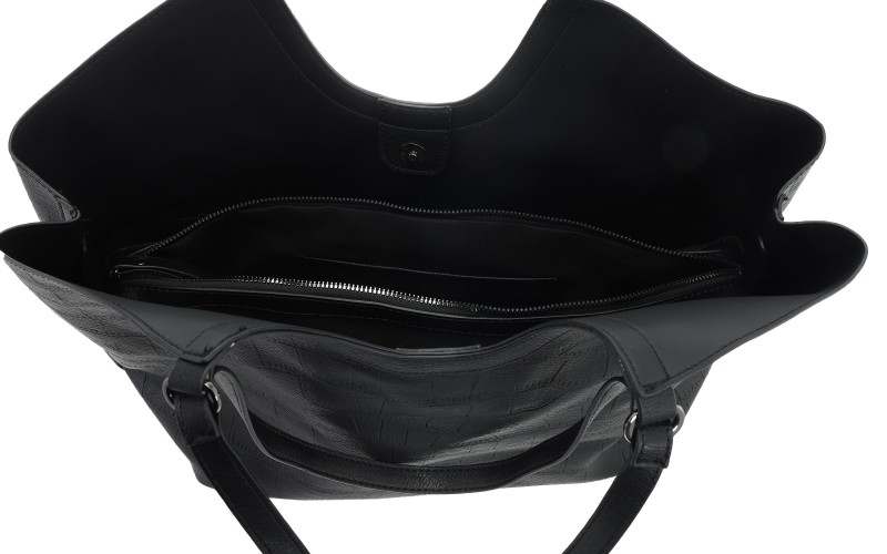 Black Schoudertas Cologne – afbeelding 4