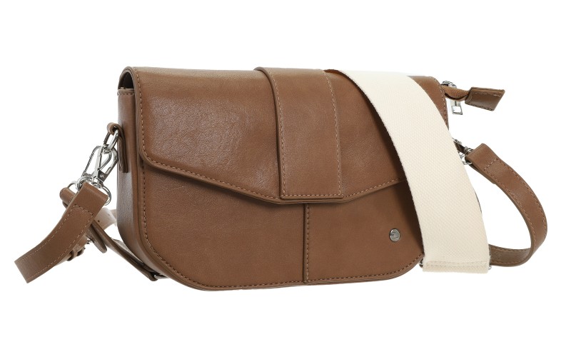 Camel Crossbodytas Santiago in gebruik