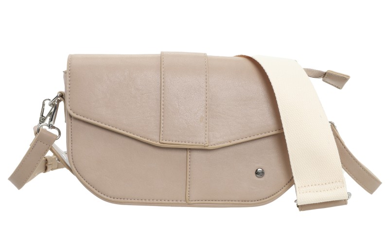 Light Taupe Crossbodytas Santiago