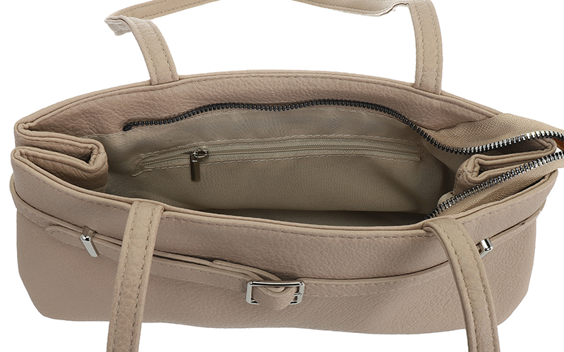 Khaki Handtas Wando – afbeelding 4