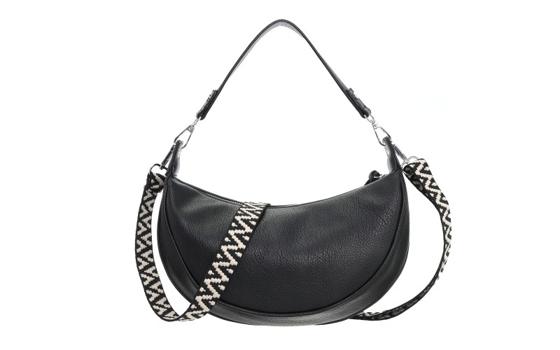 Black Crossbody Tas Quebec – afbeelding 3