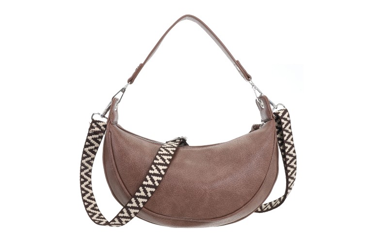 Camel Crossbody Tas Quebec – afbeelding 3