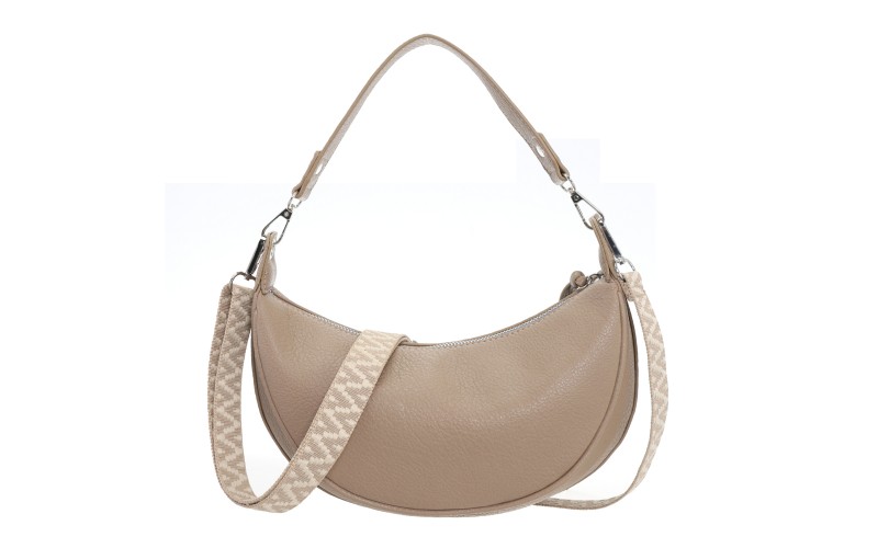 Taupe Crossbody Tas Quebec – afbeelding 3