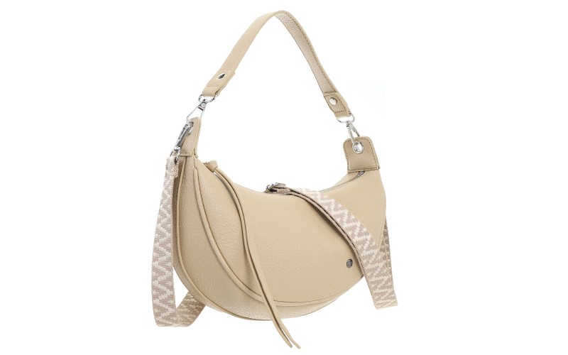 Natural Crossbody Tas Quebec in gebruik
