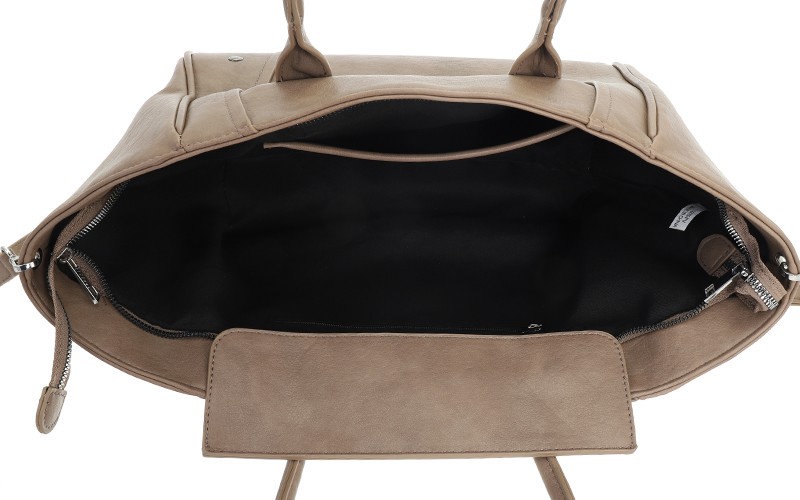 Taupe Handtas Gisborne – afbeelding 4